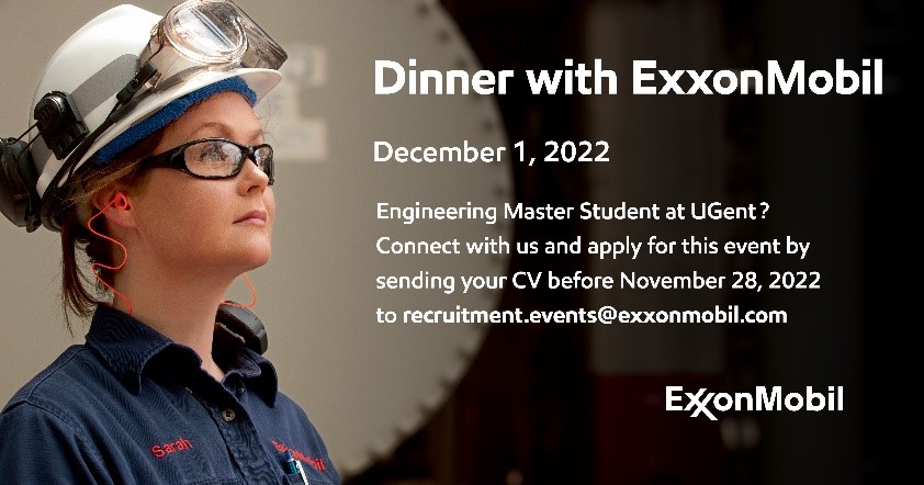 Dinner with ExxonMobil