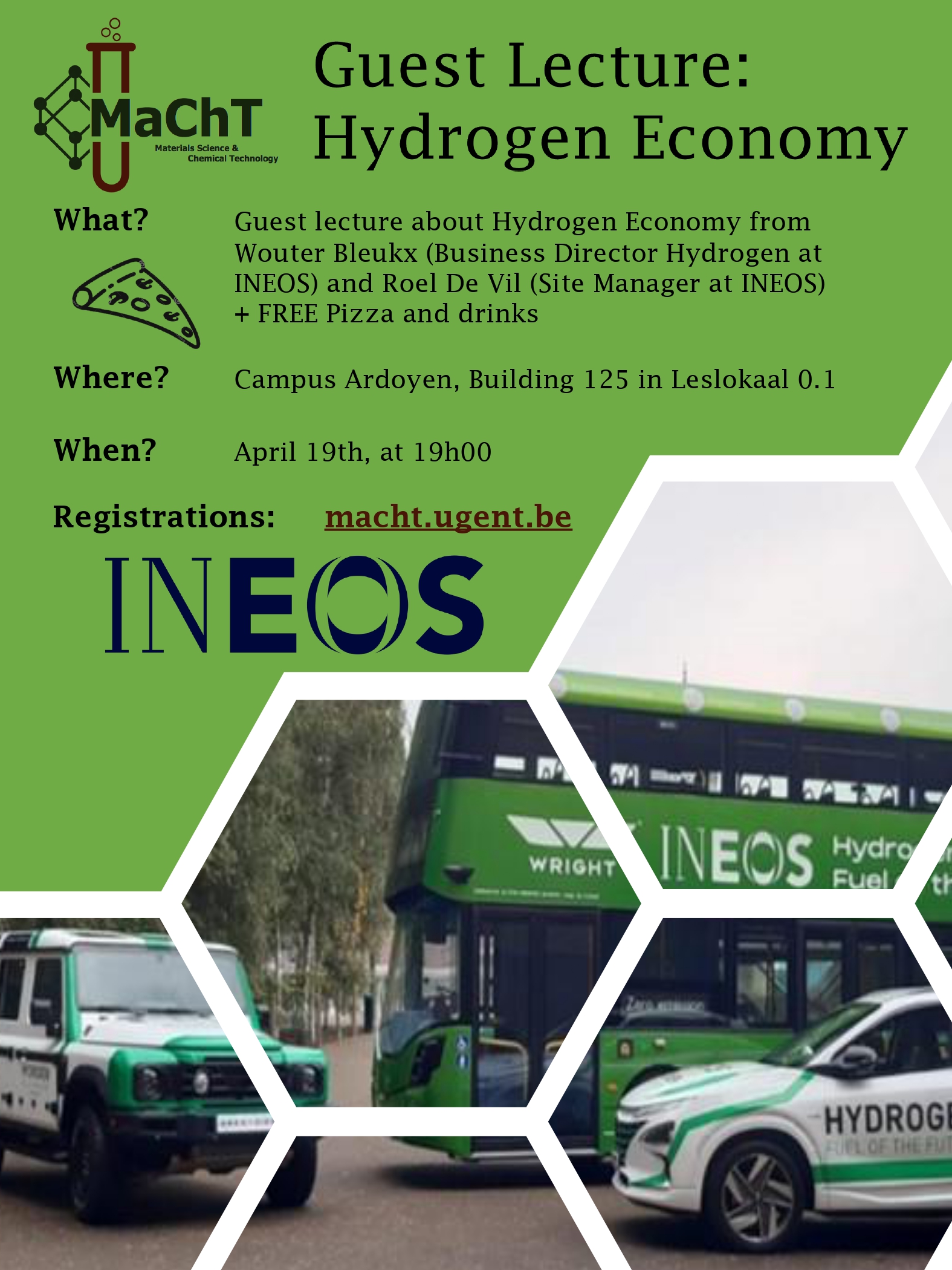 Guest Lecture: 'Hydrogen by INEOS'